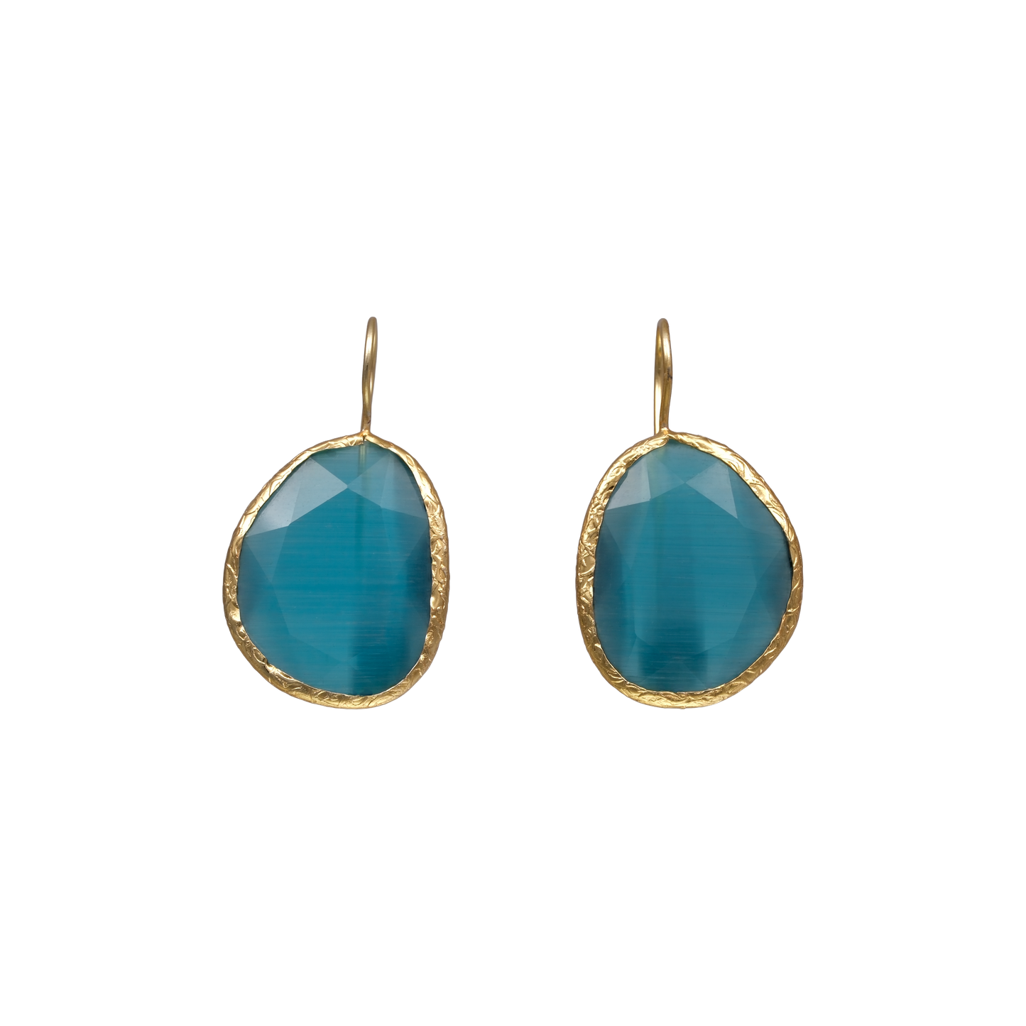 Kidney Bean Earrings - 20x25mm
