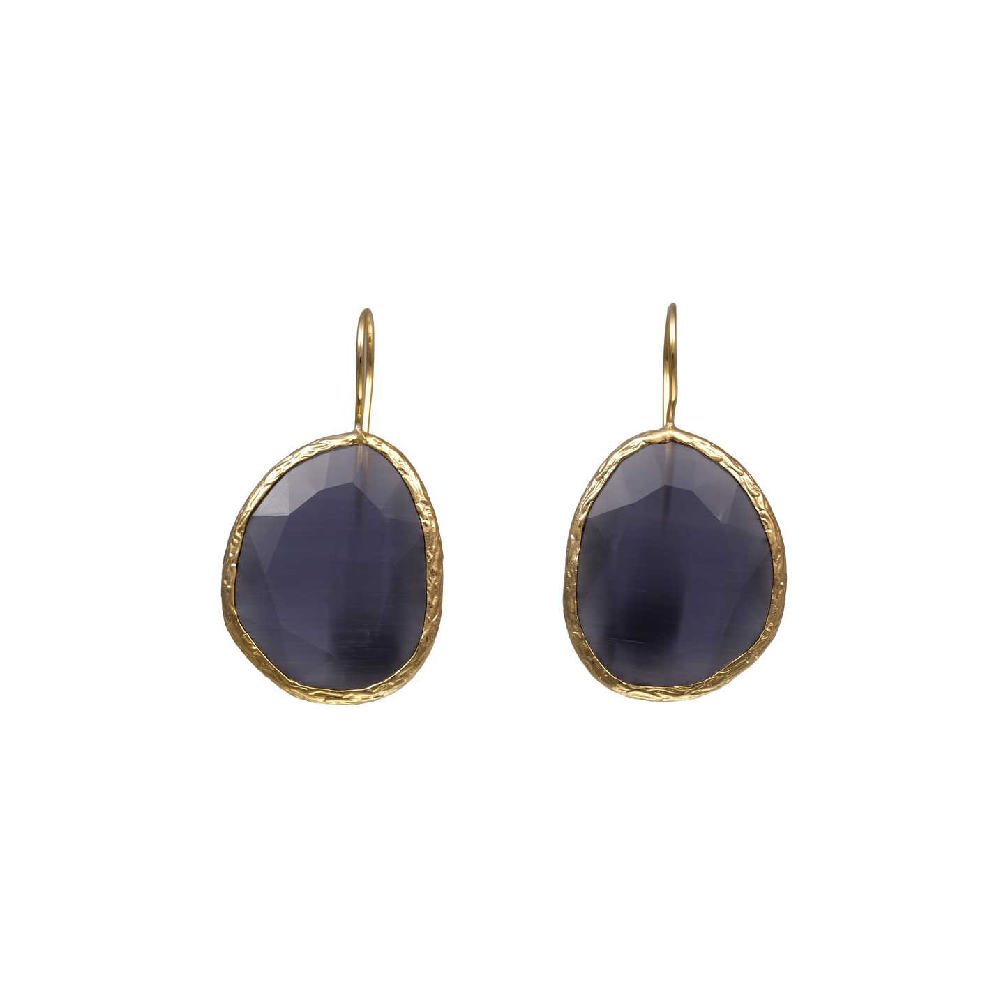 Kidney Bean Earrings - 20x25mm