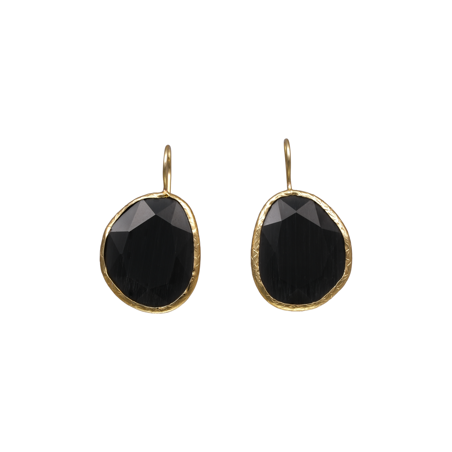 Kidney Bean Earrings - 20x25mm