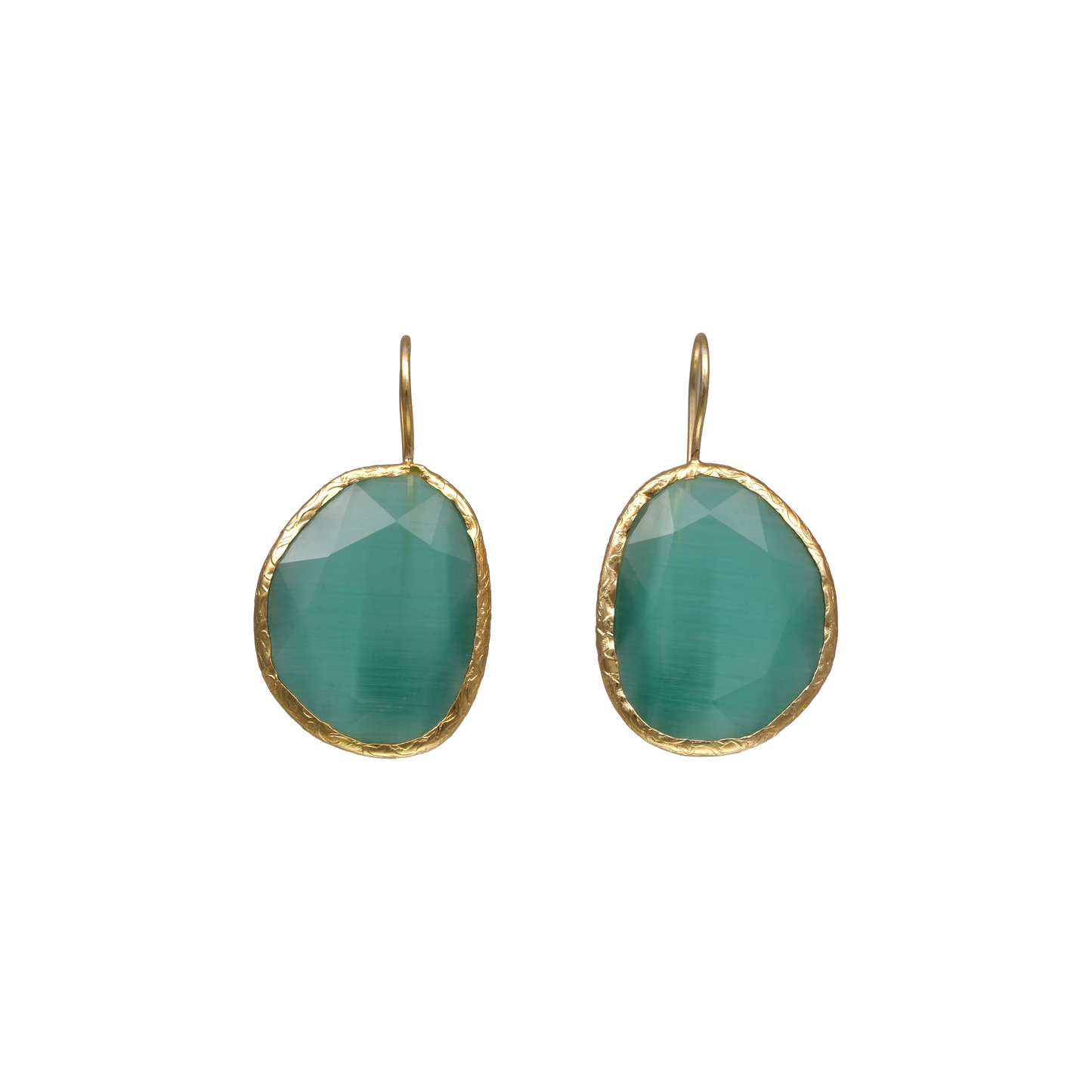 Kidney Bean Earrings - 20x25mm