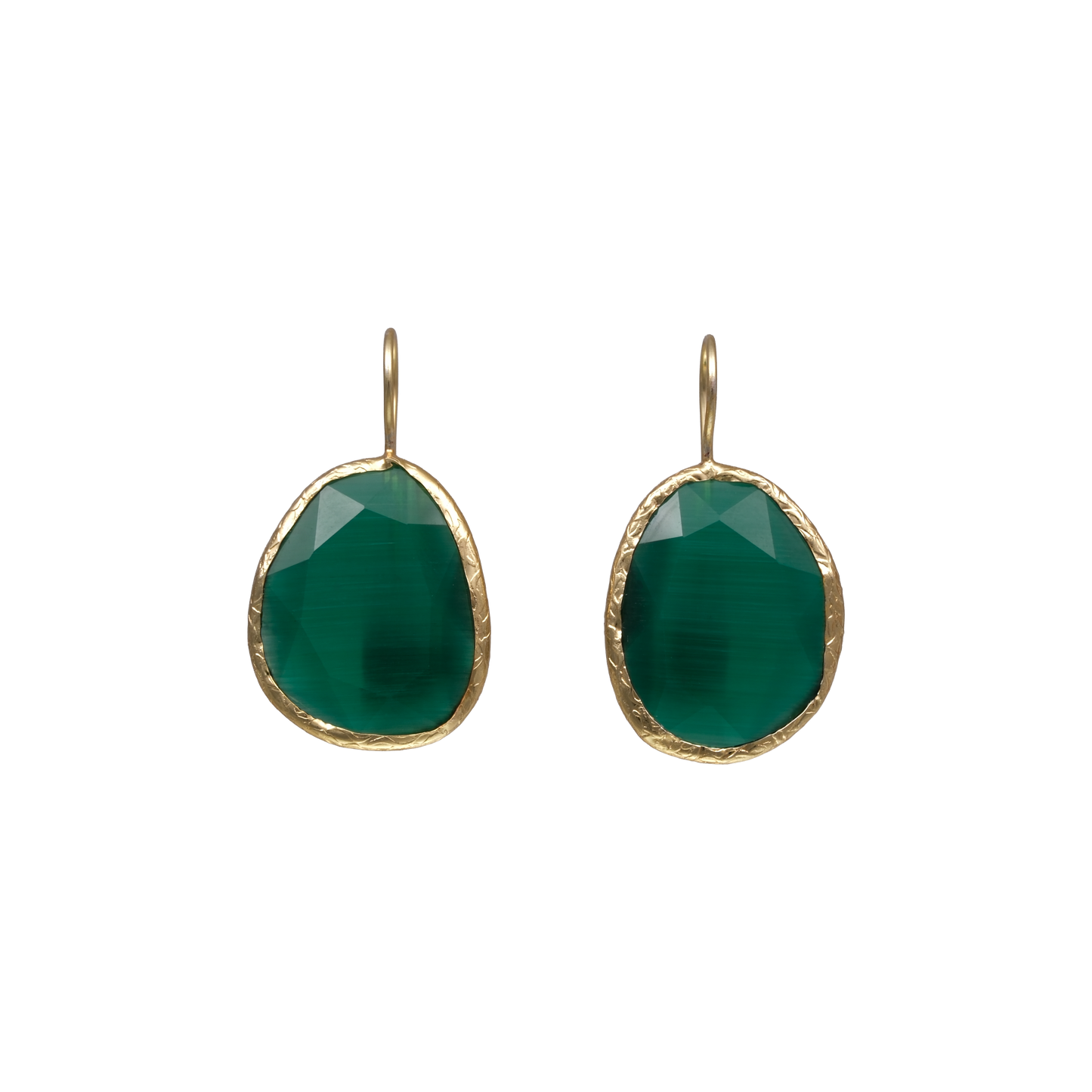 Kidney Bean Earrings - 20x25mm