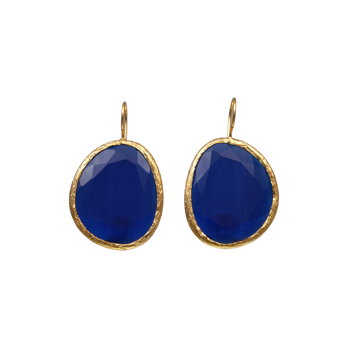 Bean Earring - 25x30mm