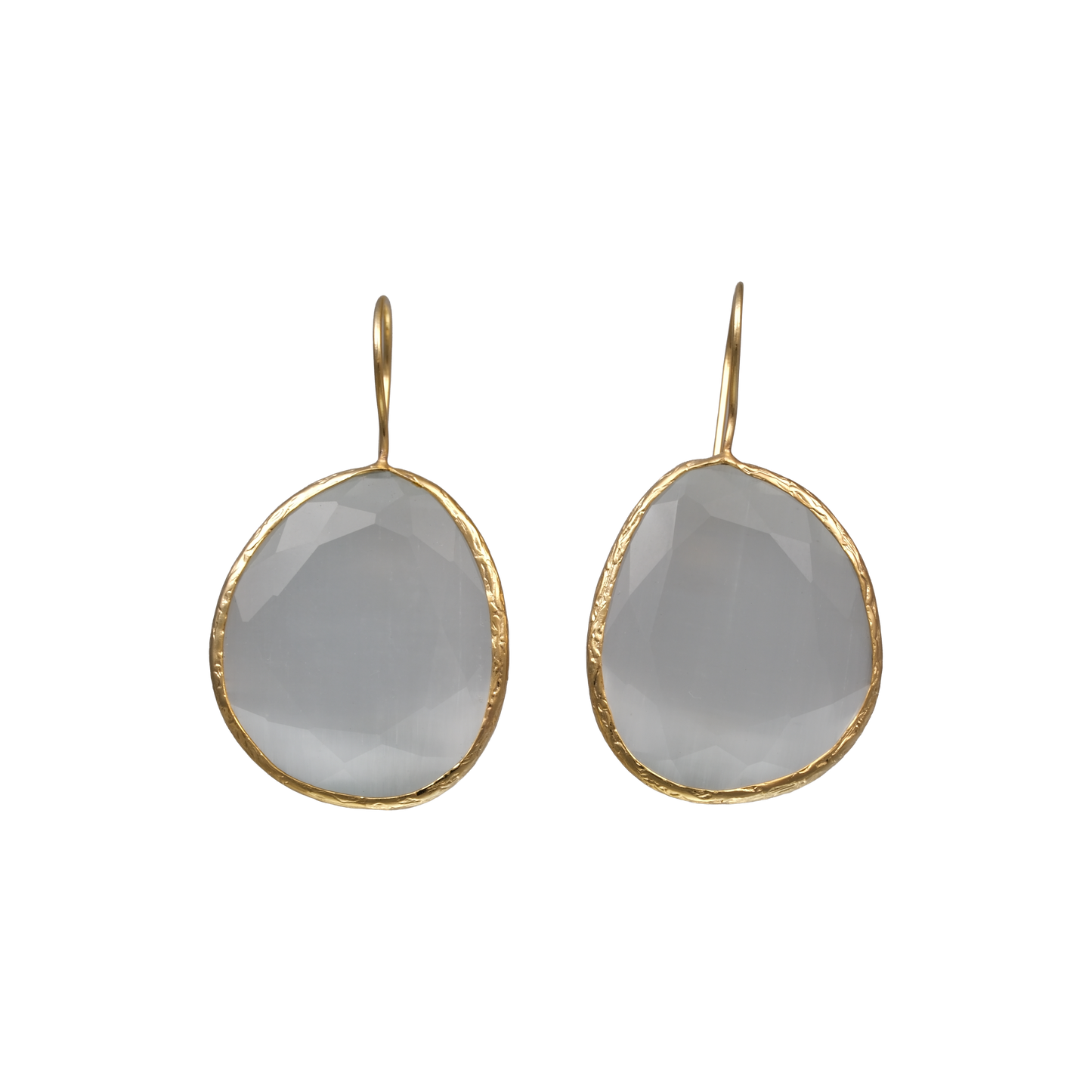 Bean Earring - 25x30mm