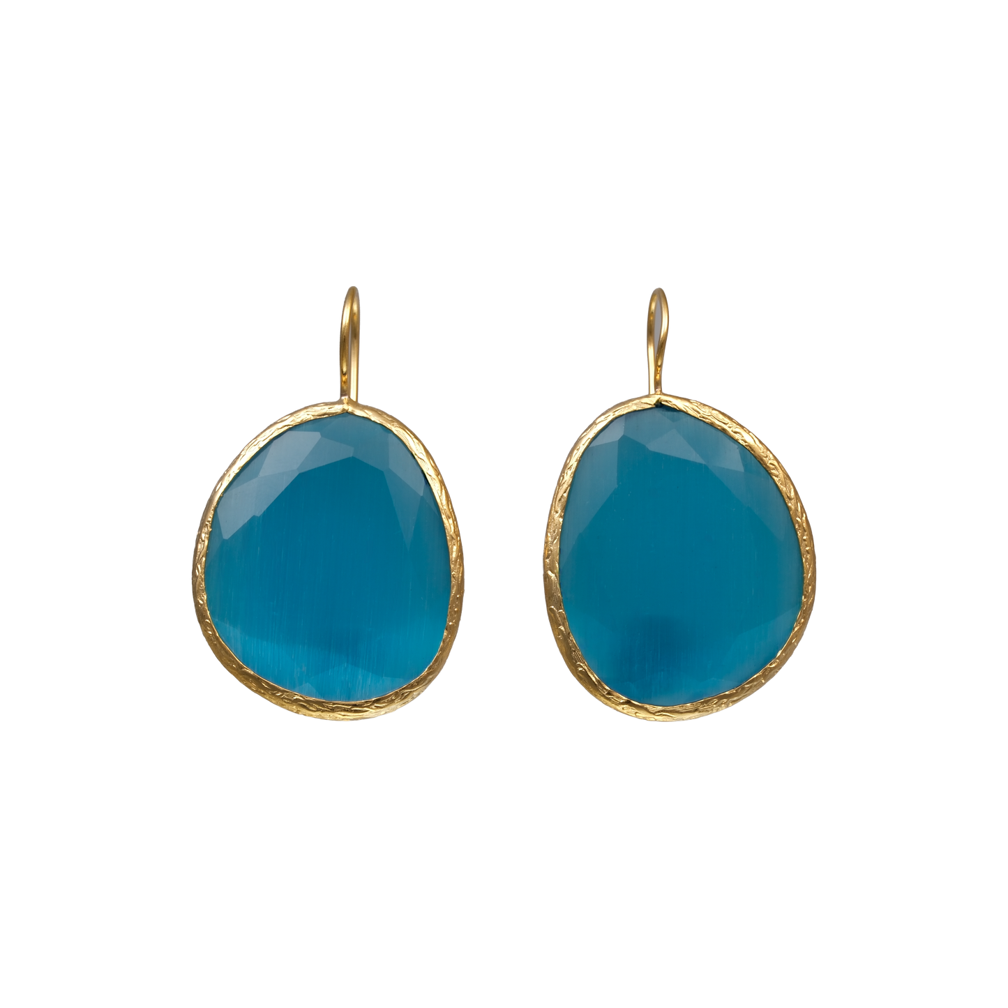 Bean Earring - 25x30mm