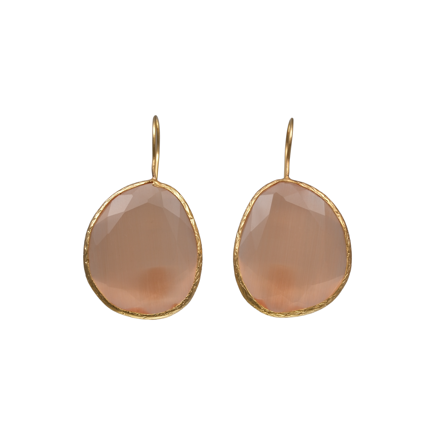 Bean Earring - 25x30mm