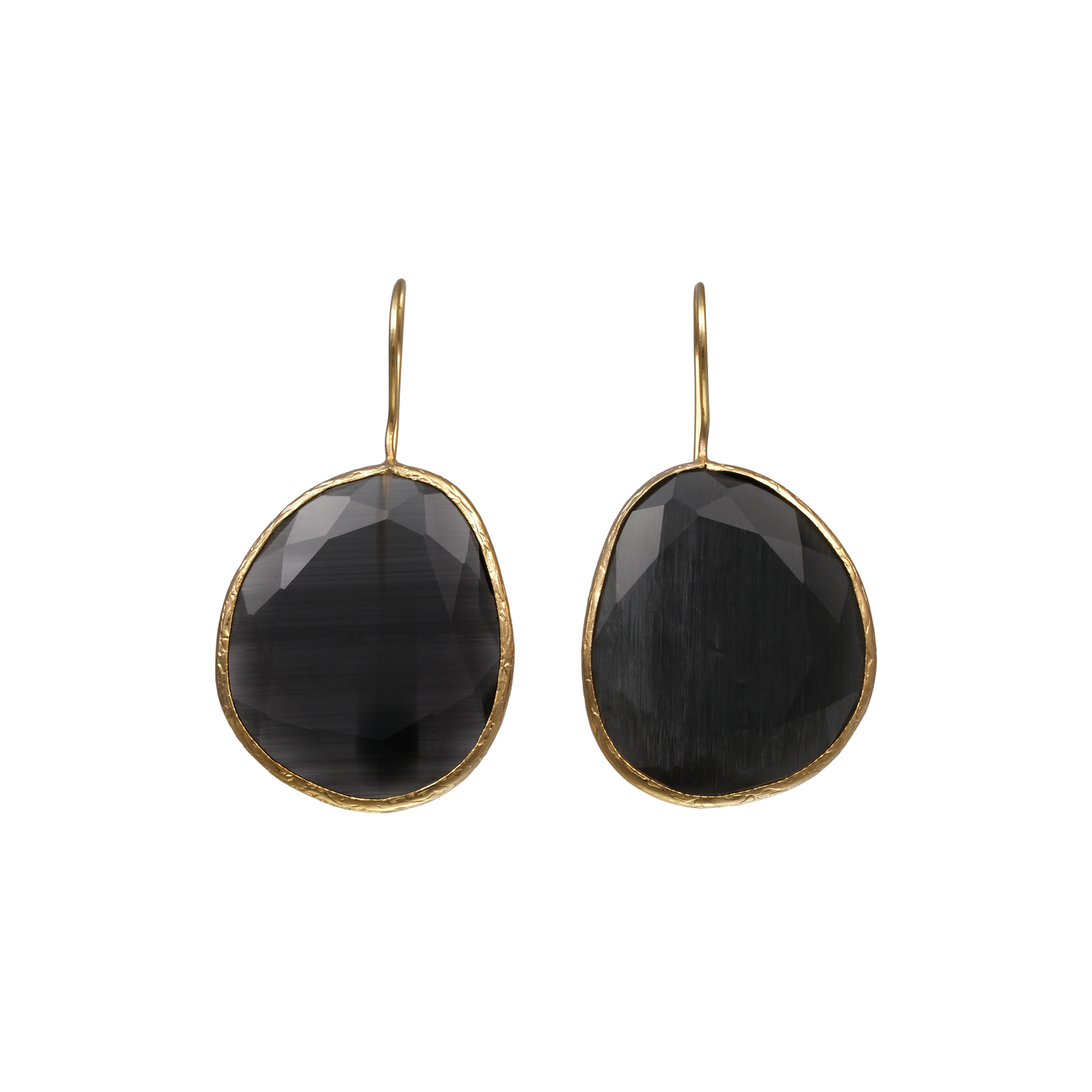Bean Earring - 25x30mm