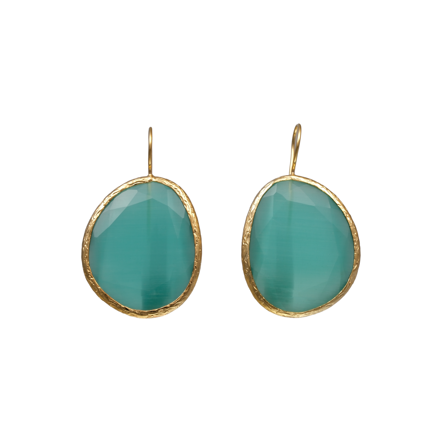 Bean Earring - 25x30mm