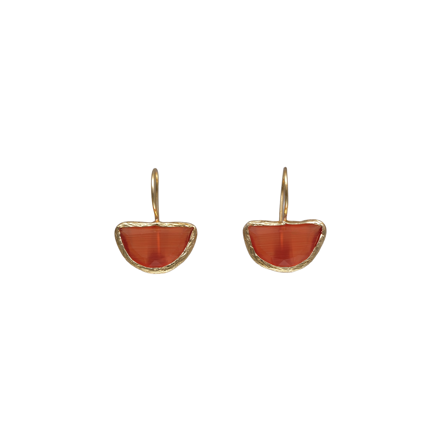 Half Moon Earring - 10x17mm