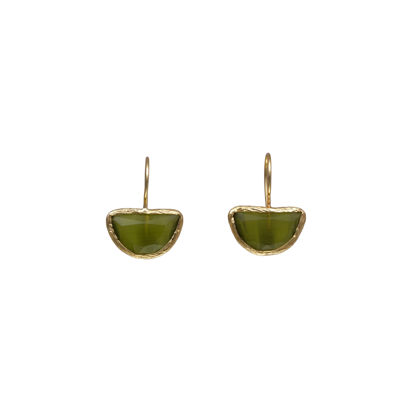 Half Moon Earring - 10x17mm