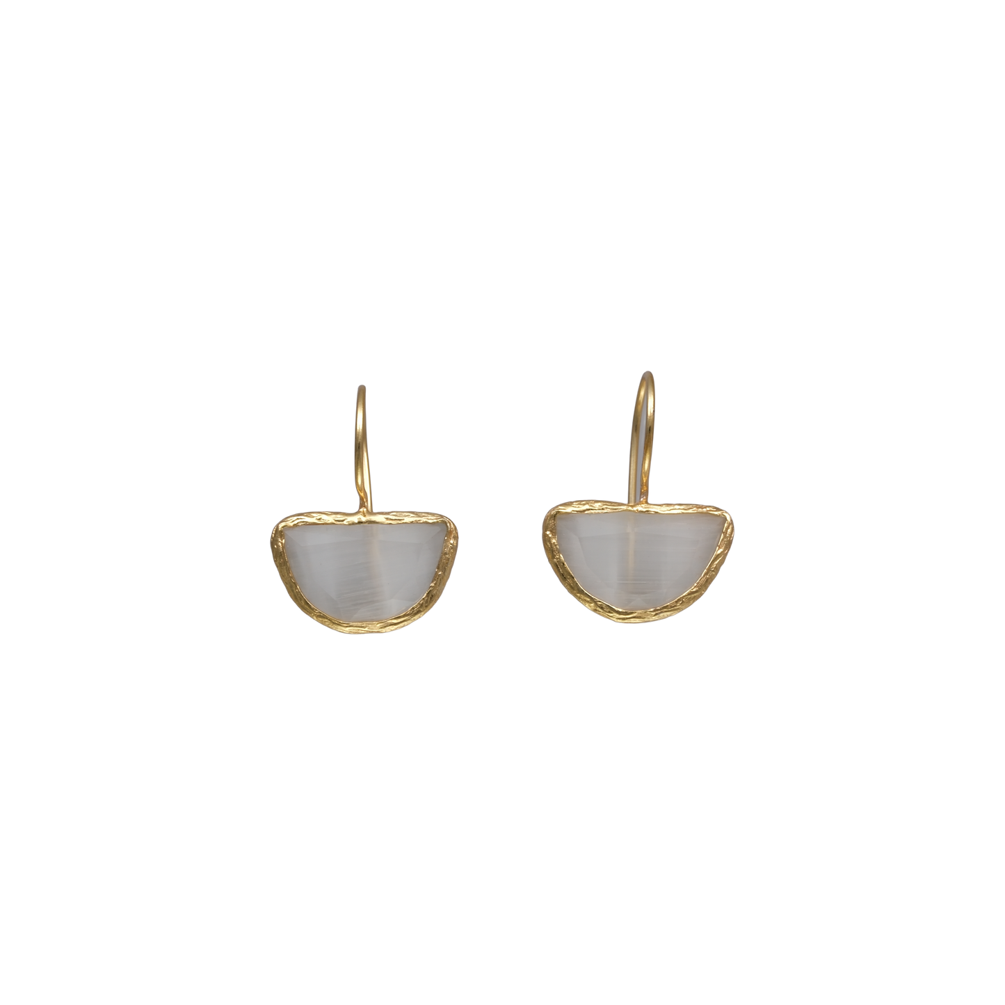 Half Moon Earring - 10x17mm