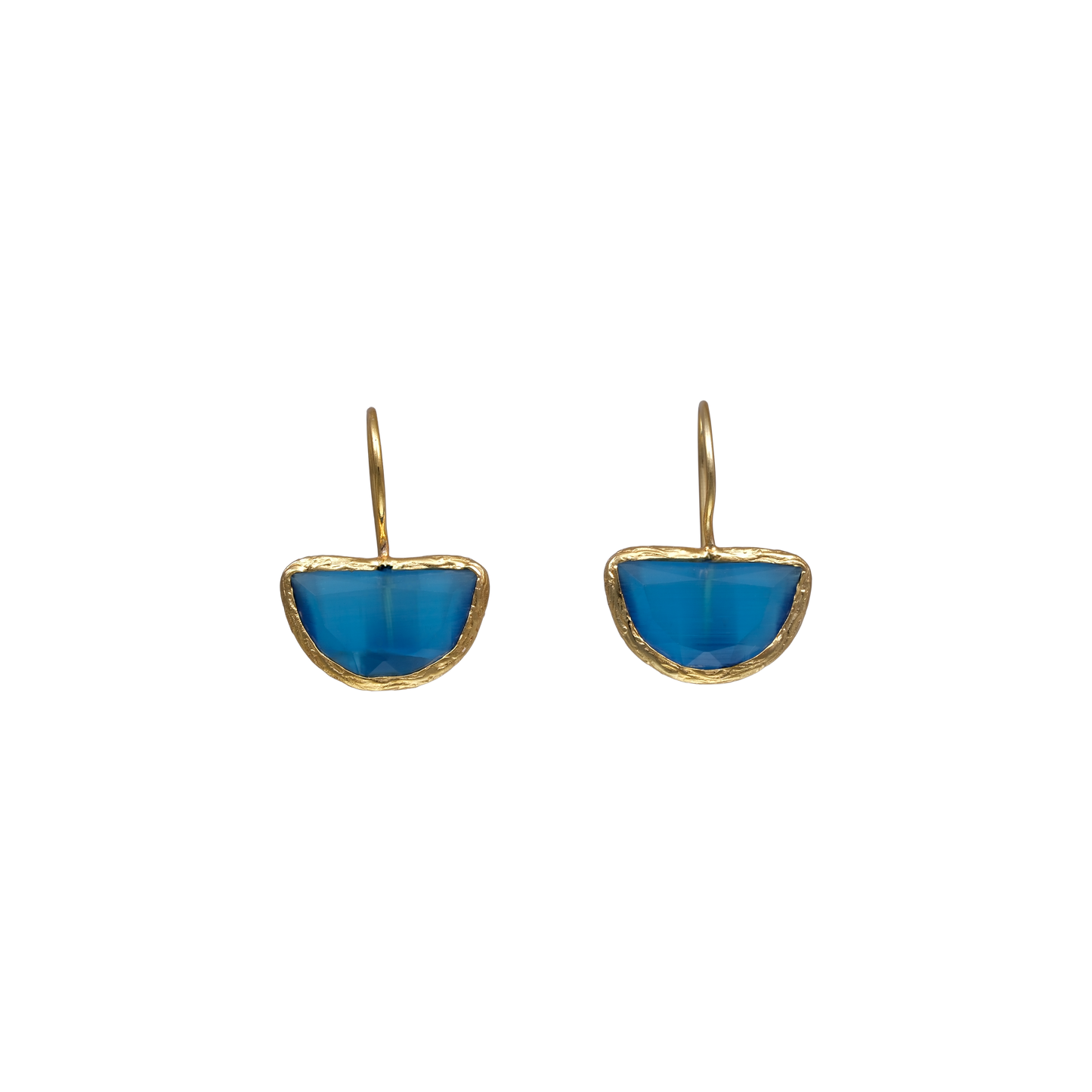 Half Moon Earring - 10x17mm