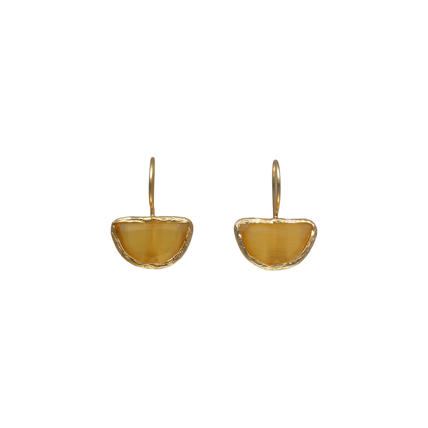 Half Moon Earring - 10x17mm