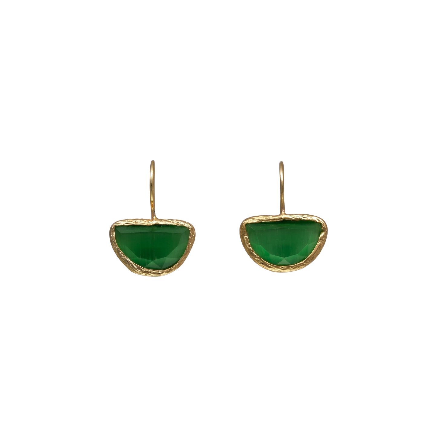 Half Moon Earring - 10x17mm