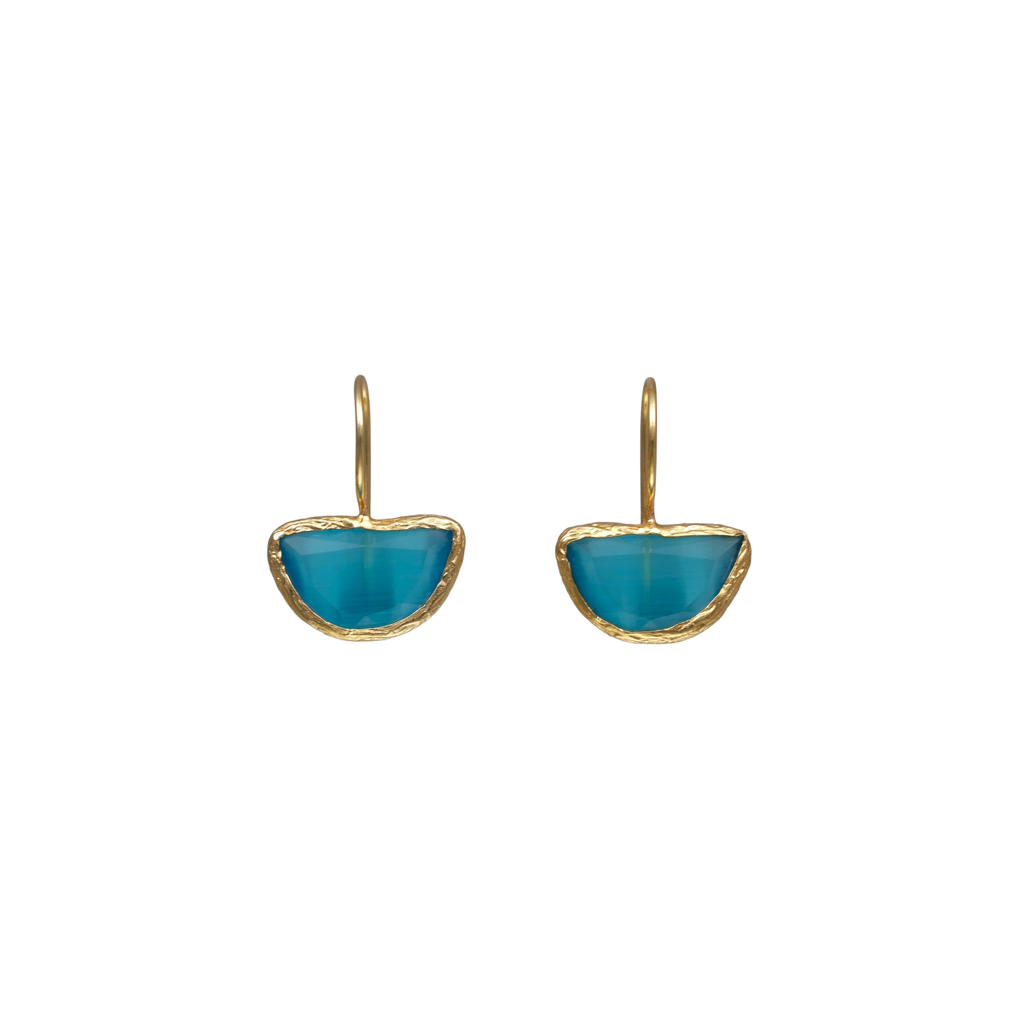 Half Moon Earring - 10x17mm