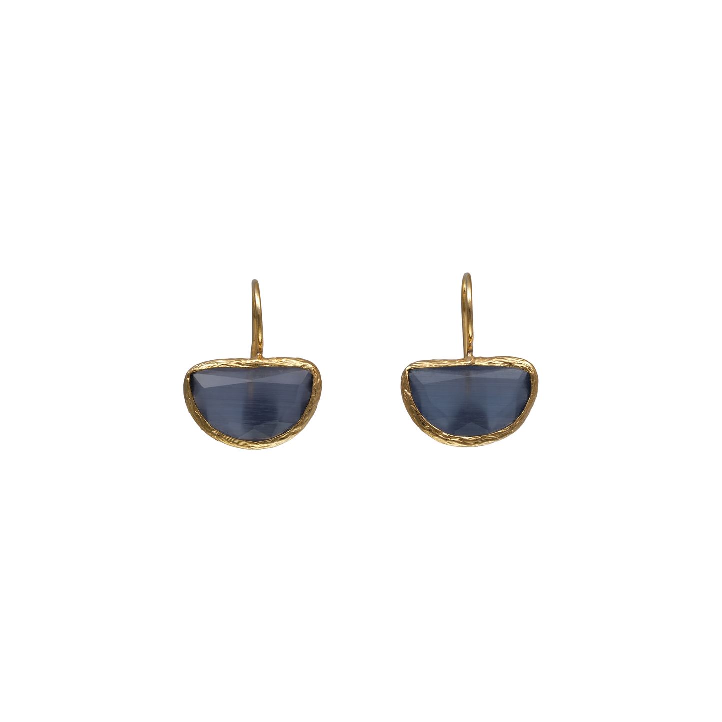 Half Moon Earring - 10x17mm