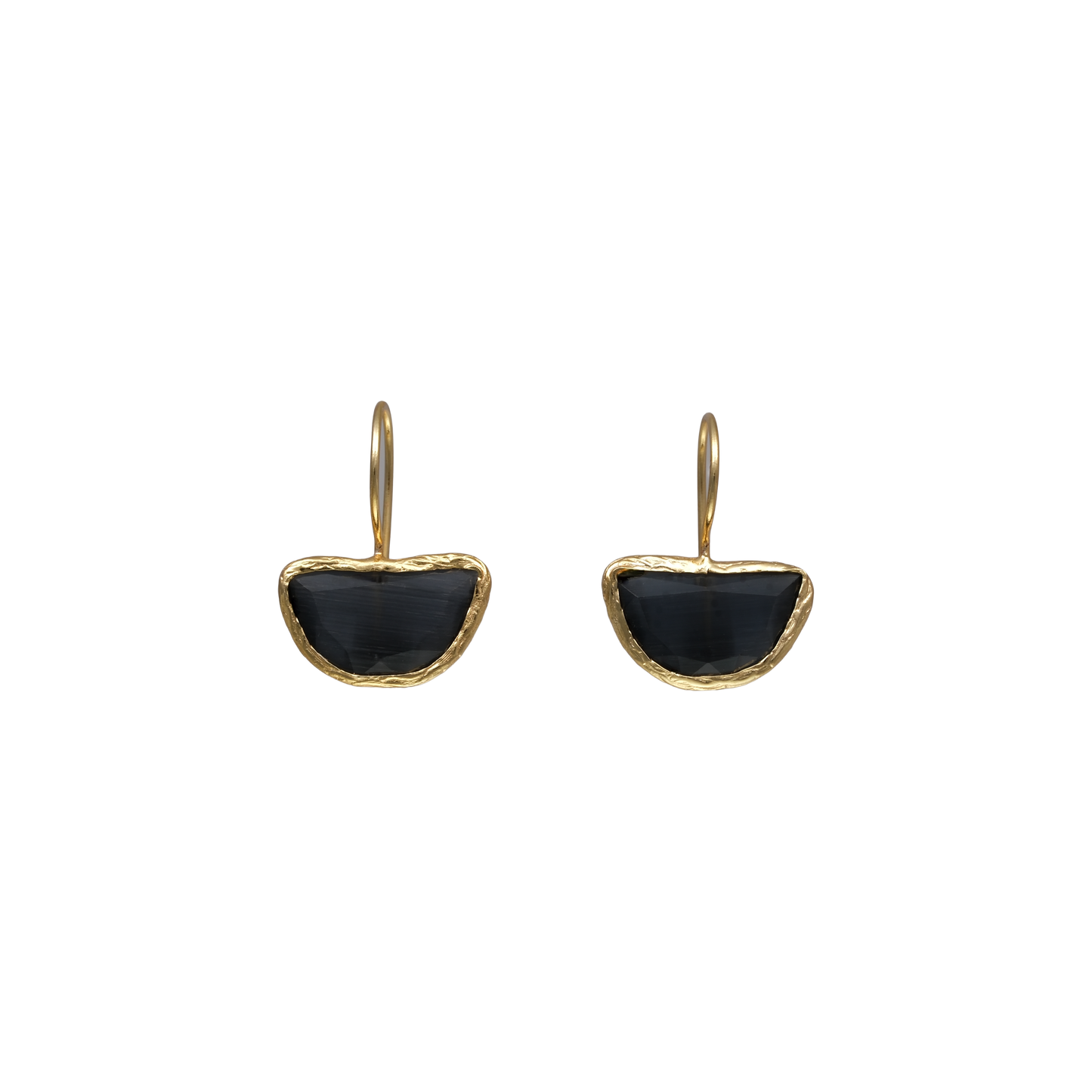 Half Moon Earring - 10x17mm