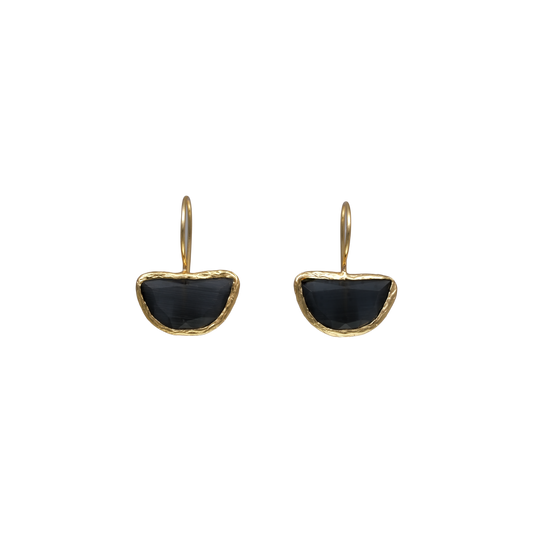 Half Moon Earring - 10x17mm