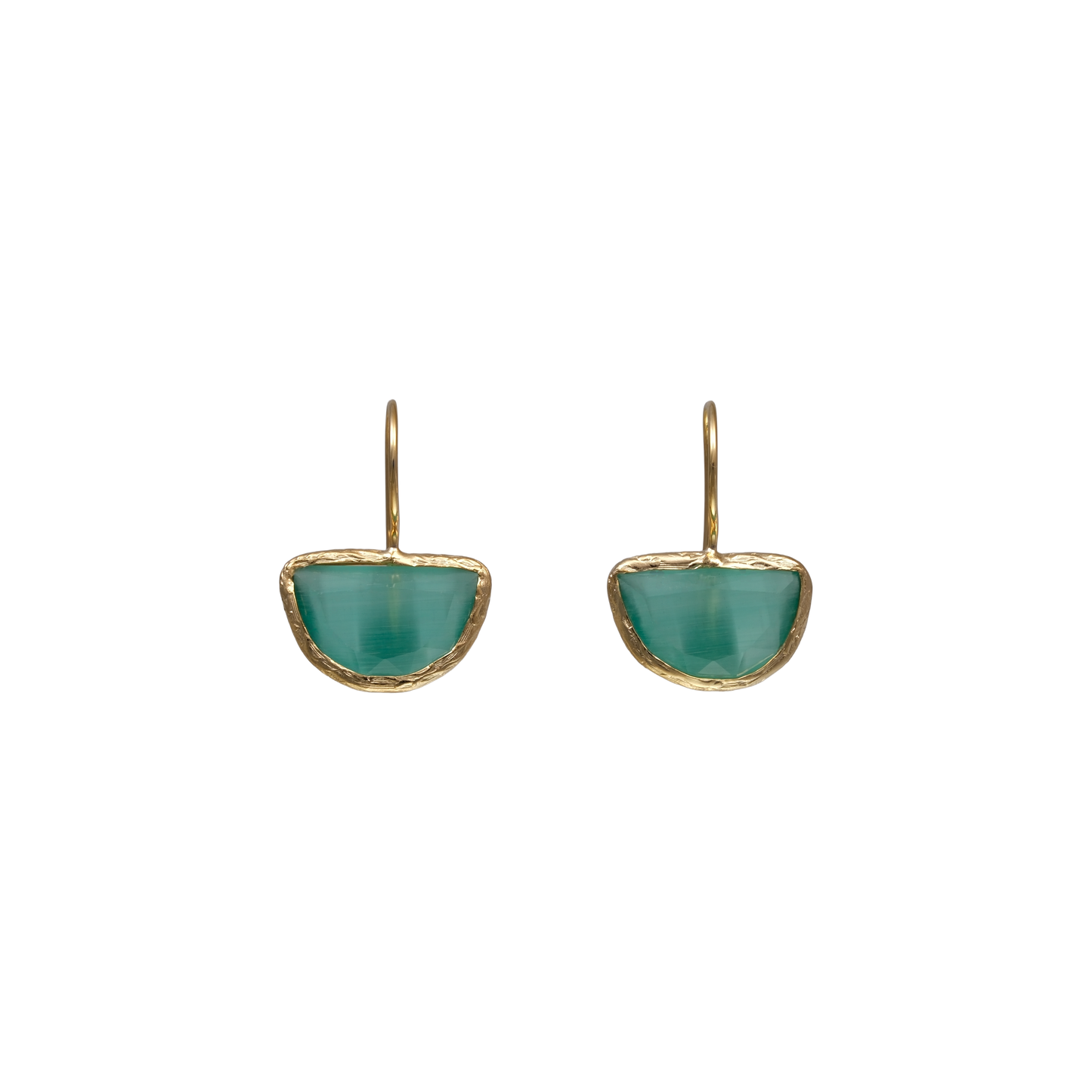 Half Moon Earring - 10x17mm