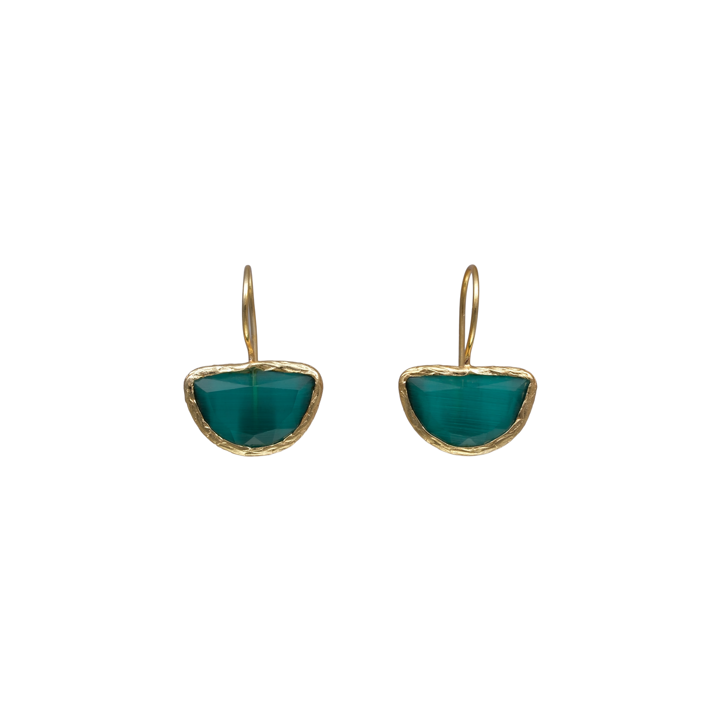 Half Moon Earring - 10x17mm