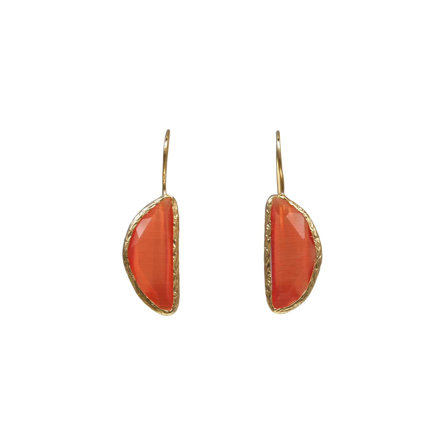 Half Moon Earring - 10x25mm