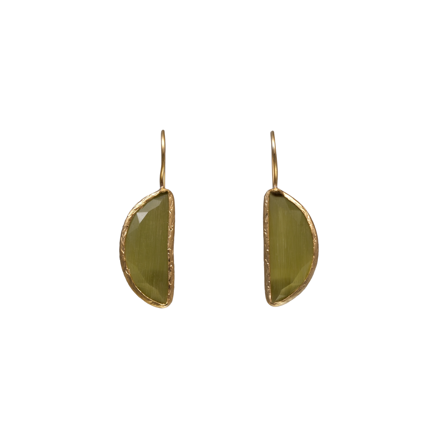 Half Moon Earring - 10x25mm