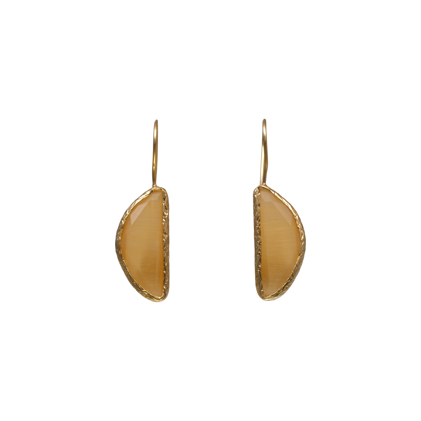 Half Moon Earring - 10x25mm