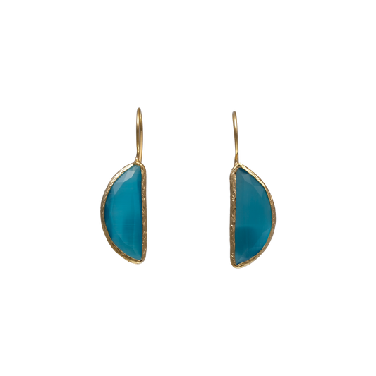 Half Moon Earring - 10x25mm