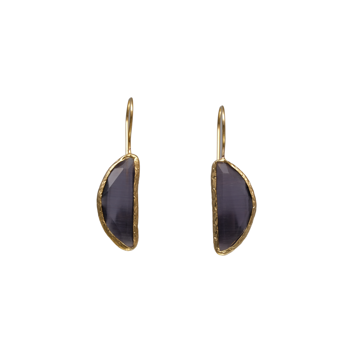 Half Moon Earring - 10x25mm