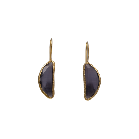 Half Moon Earring - 10x25mm