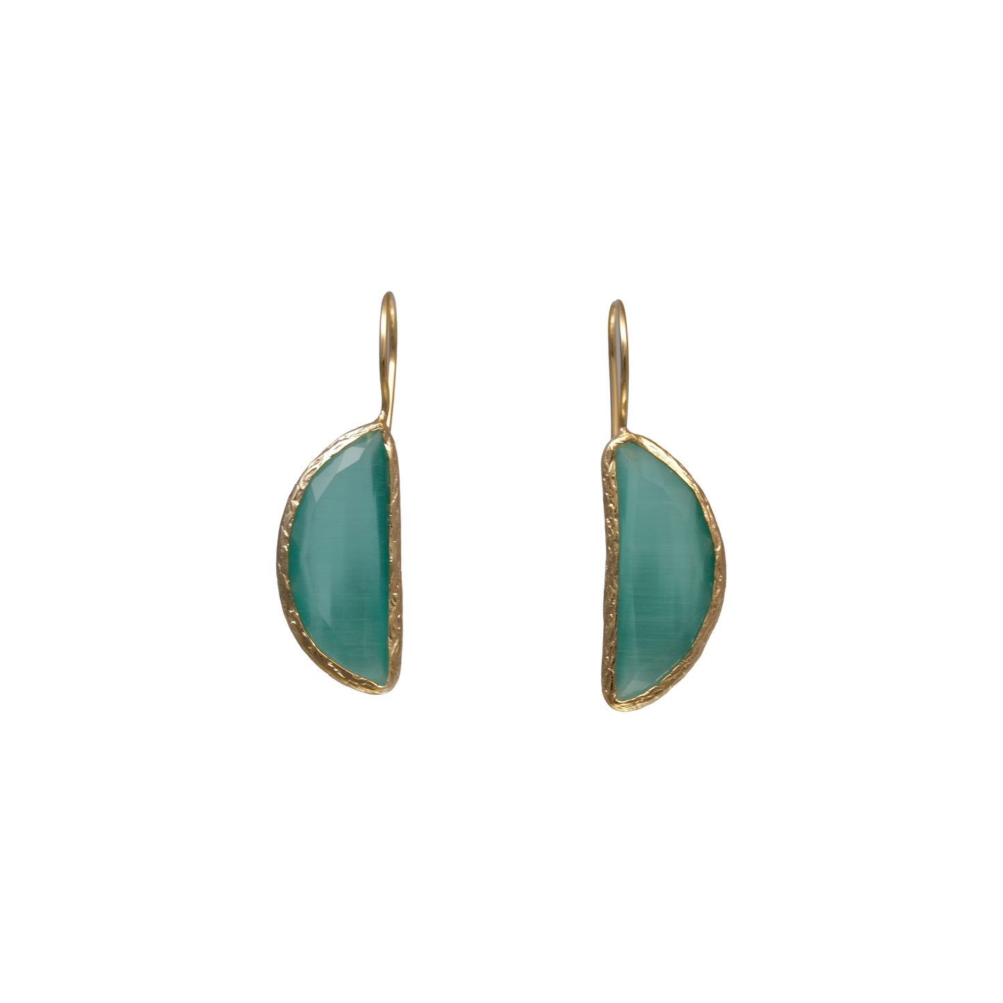 Half Moon Earring - 10x25mm