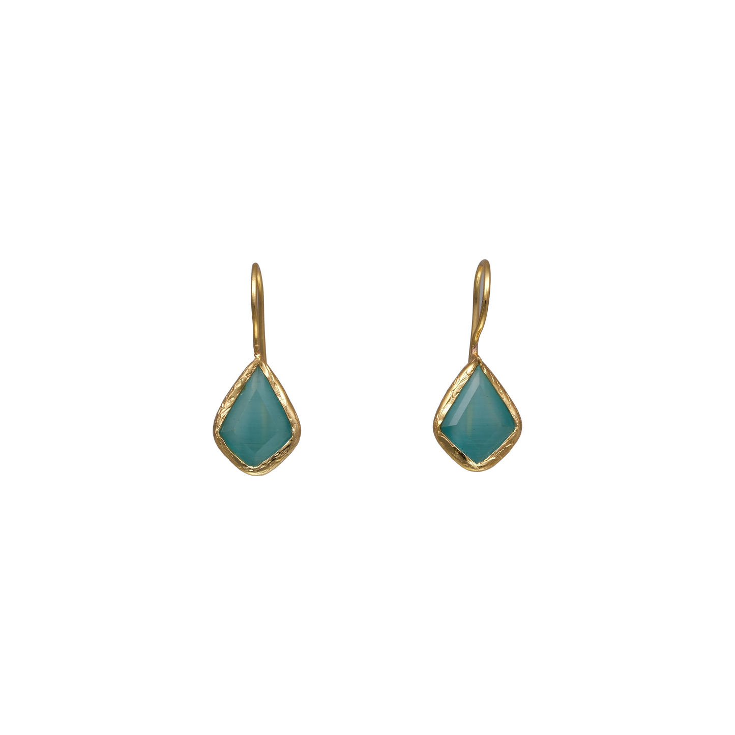 Baklava Küpe - 13x18mm