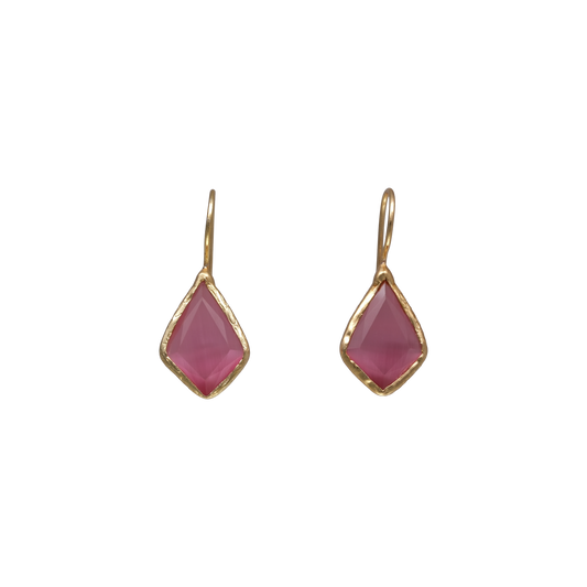 Baklava Küpe - 15x20mm