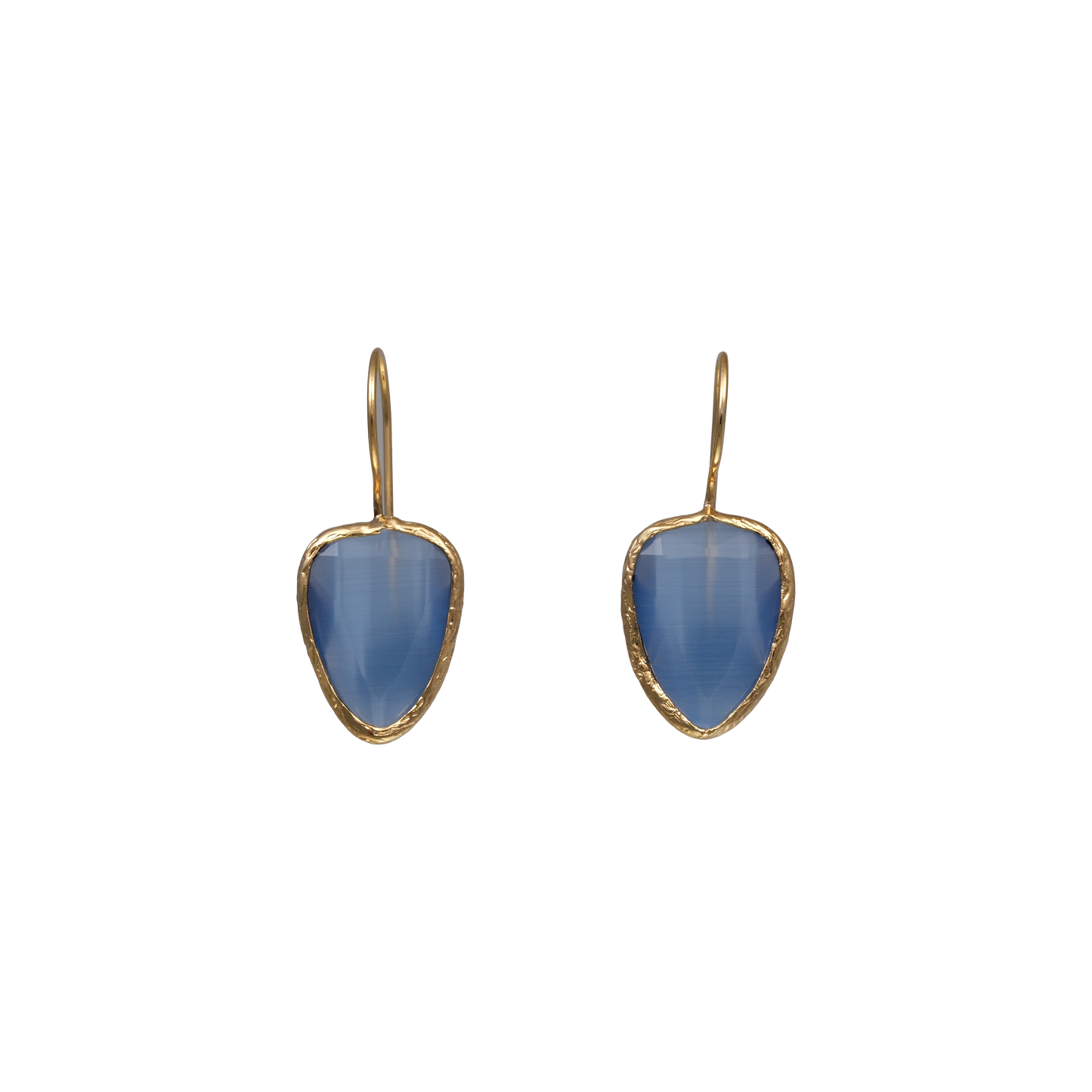 Shield Earring - 13x18mm