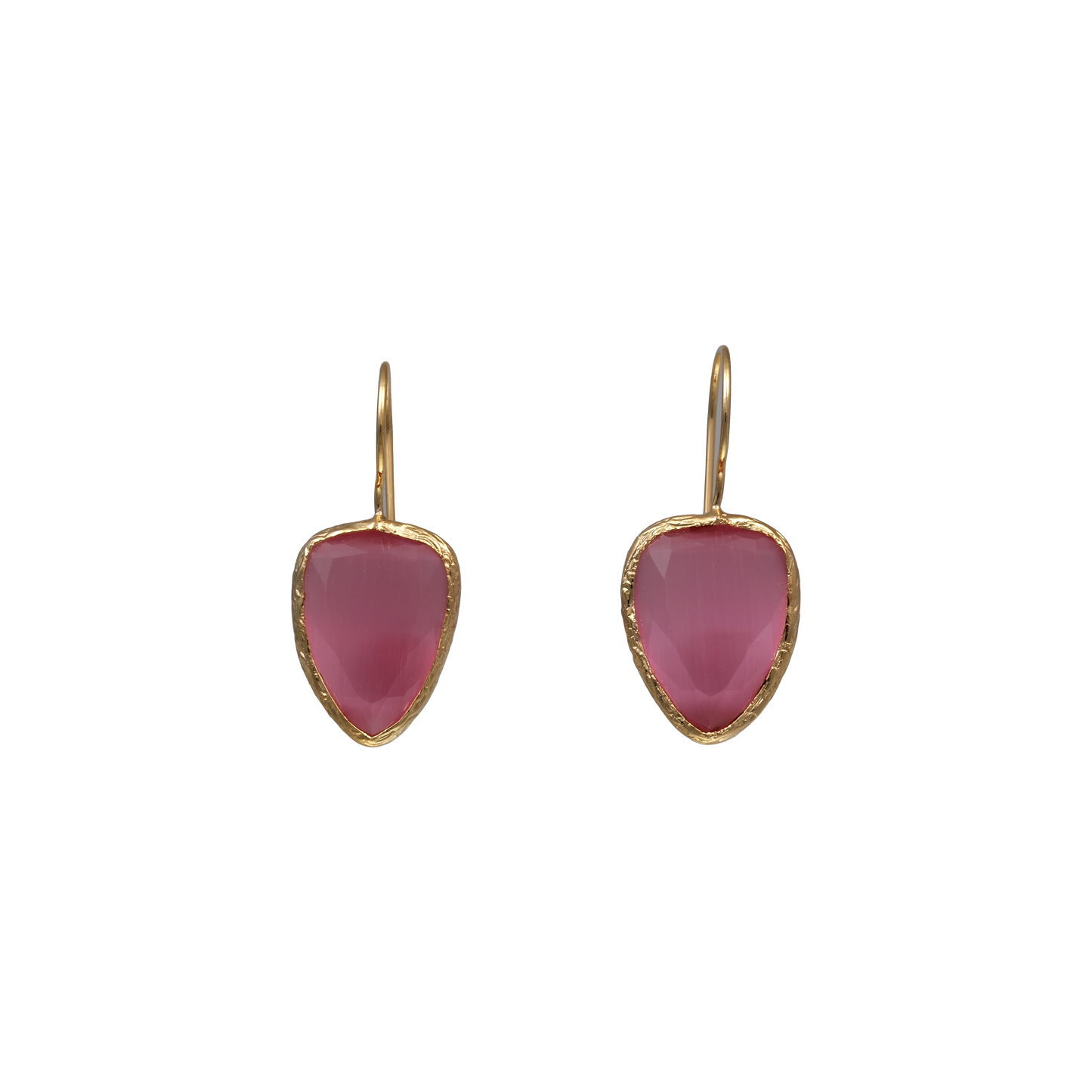 Shield Earring - 13x18mm