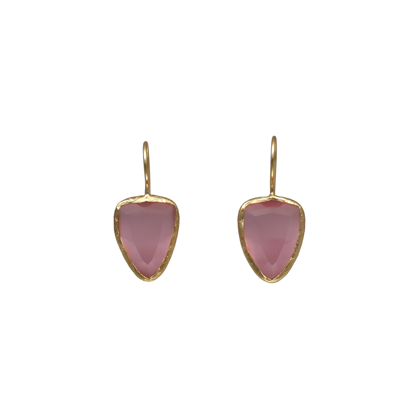 Shield Earring - 13x18mm