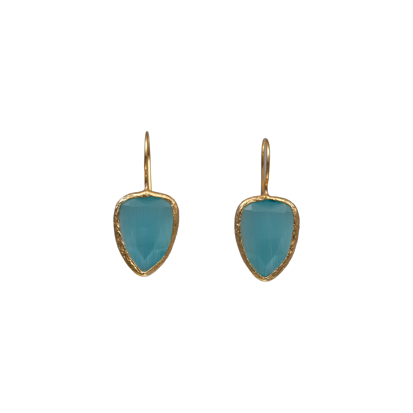 Shield Earring - 13x18mm