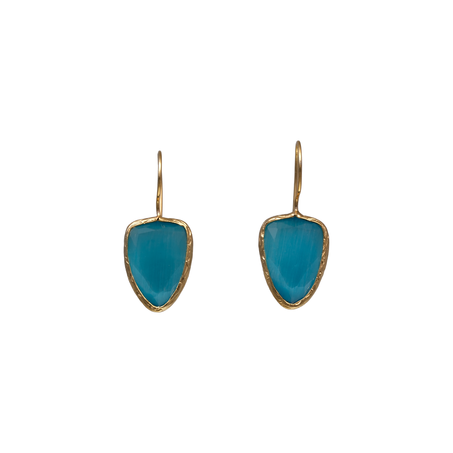 Shield Earring - 13x18mm