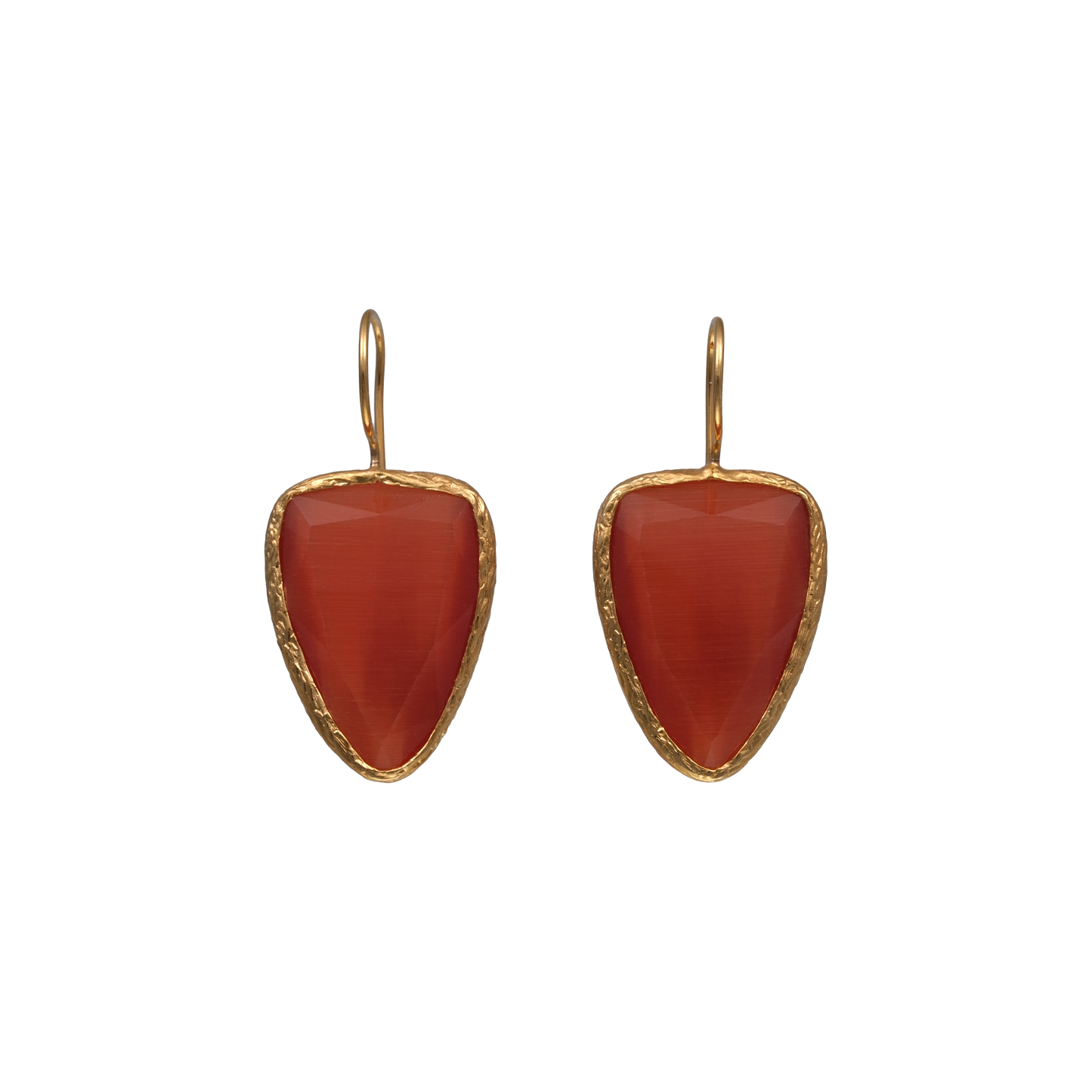 Shield Earrings - 18x25mm
