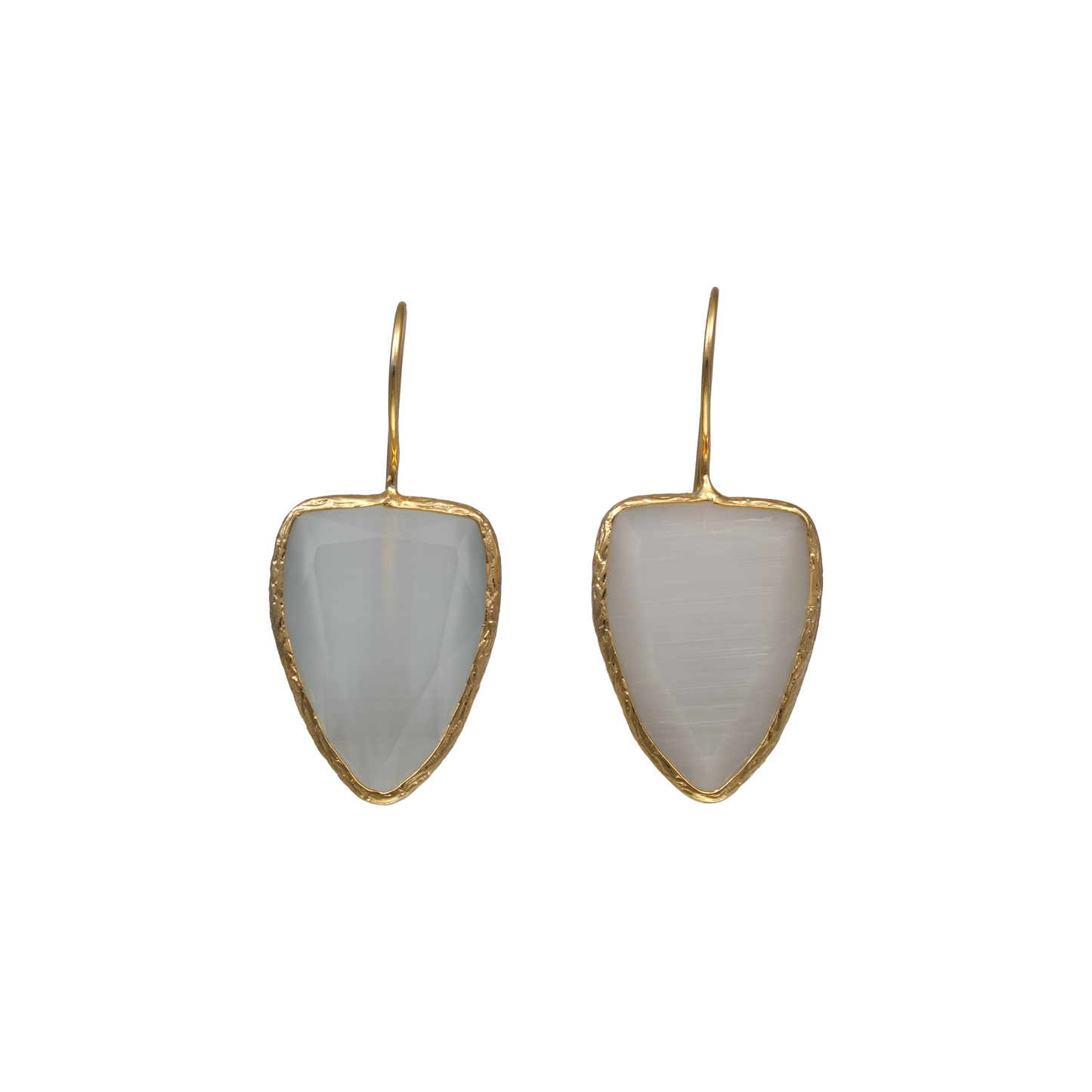 Shield Earrings - 18x25mm
