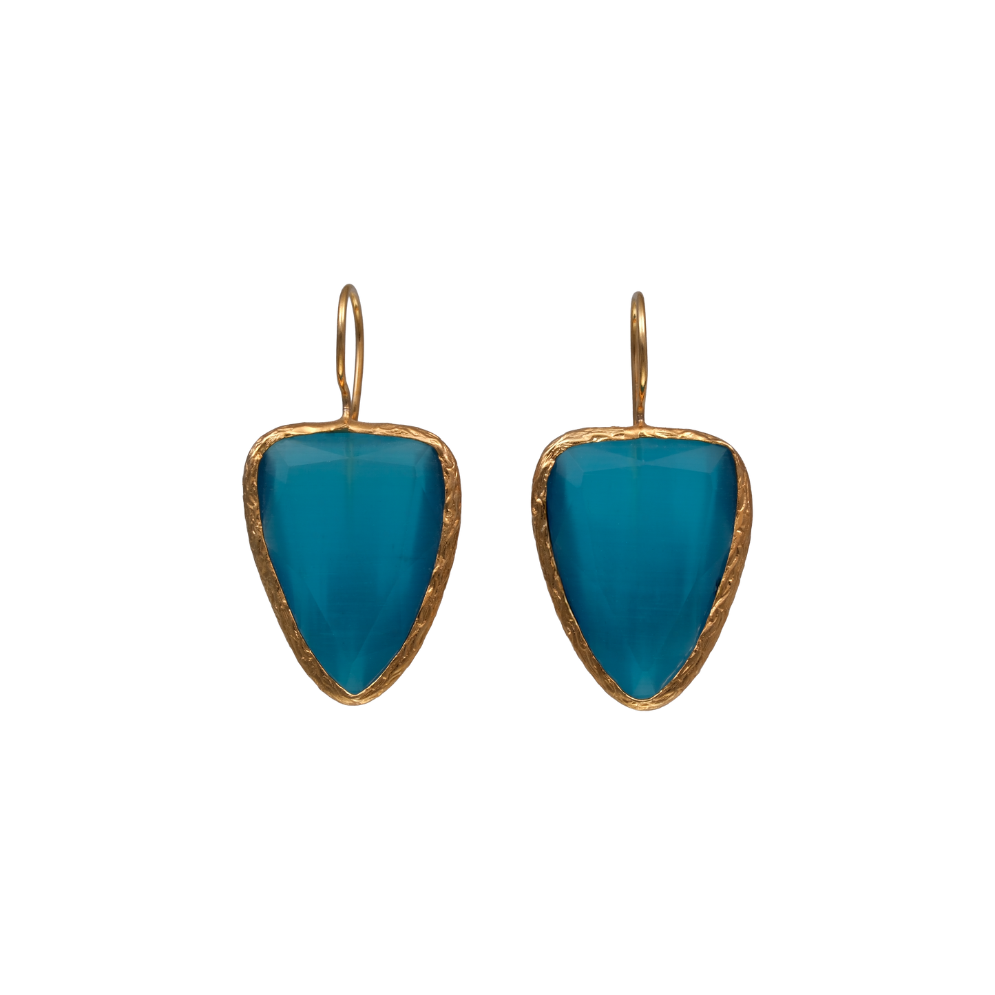 Shield Earrings - 18x25mm