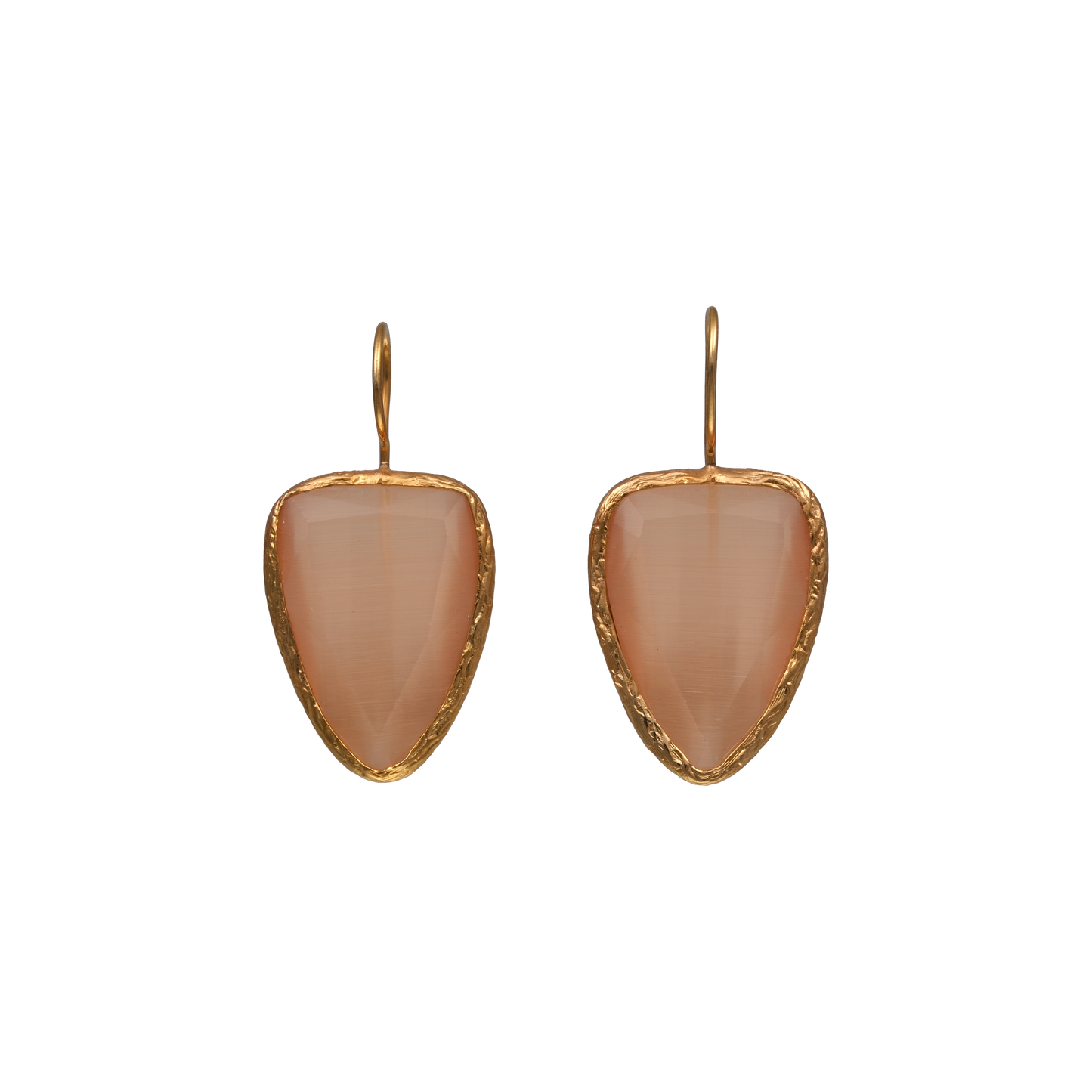 Shield Earrings - 18x25mm