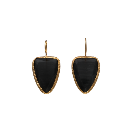 Shield Earrings - 18x25mm