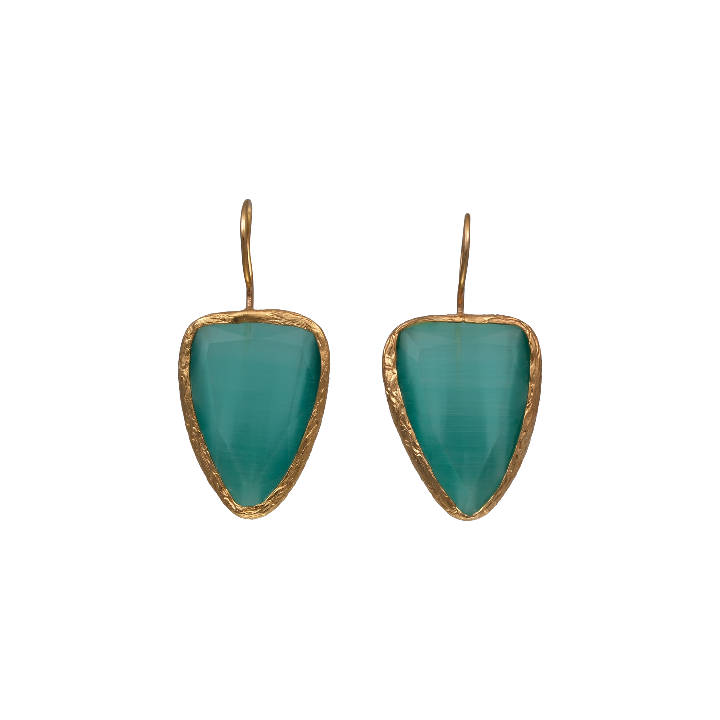 Shield Earrings - 18x25mm