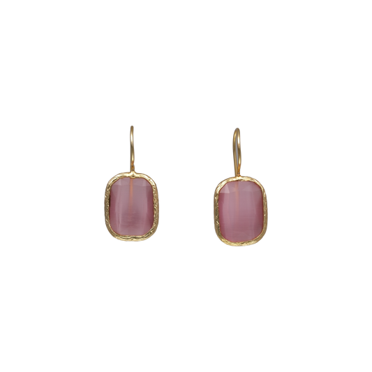 Rectangular Earring - 15x20mm