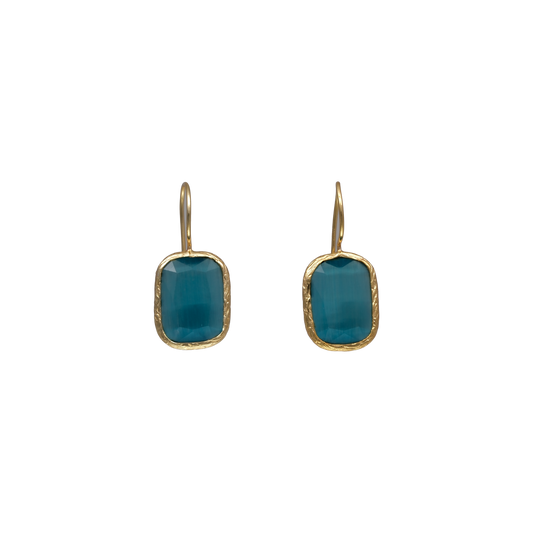 Rectangular Earring - 15x20mm