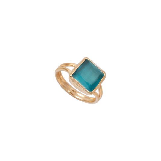 Rectangular Earring - 15x20mm