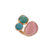 Su Yeşili + Camgöbeği + Toz Pembe