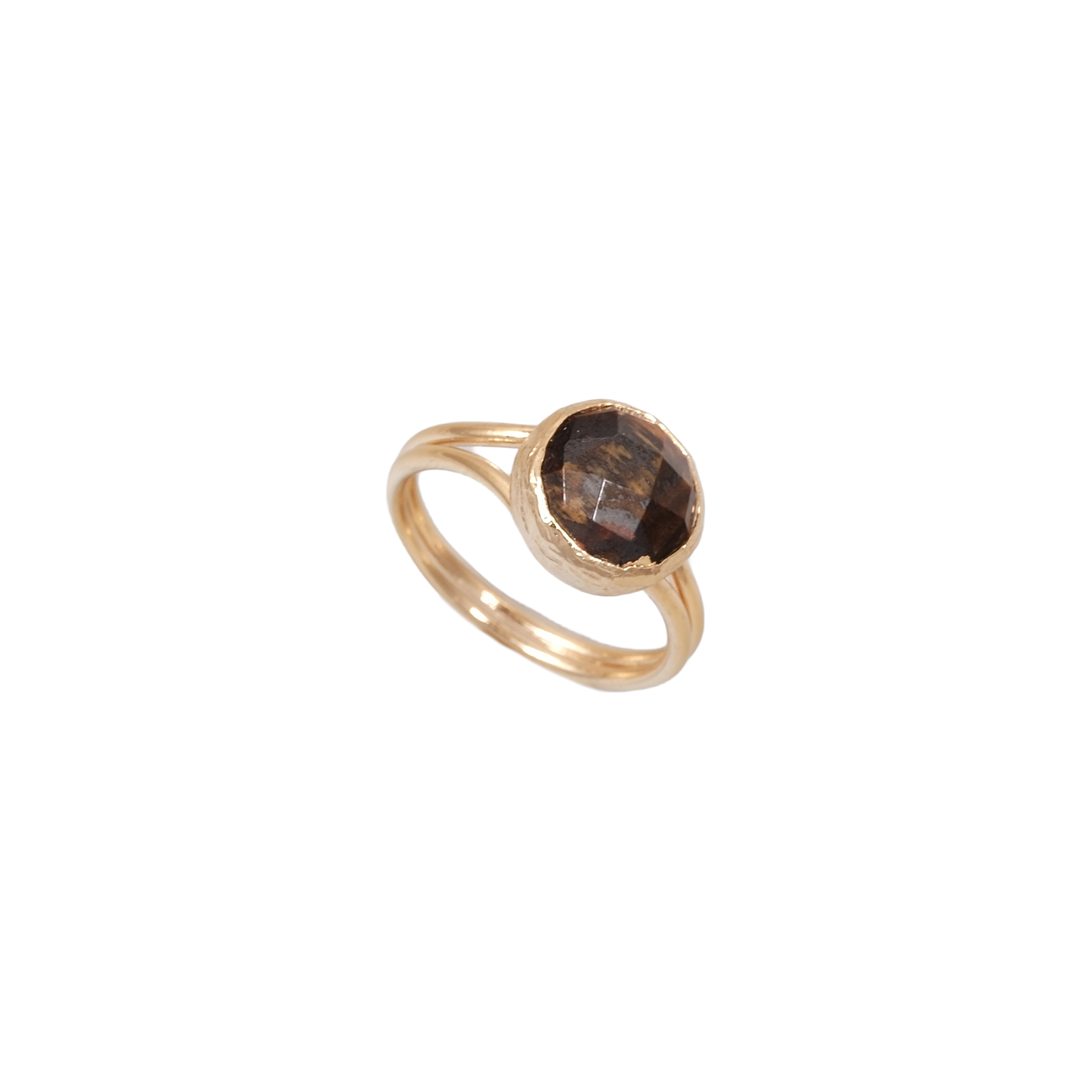Doğal Taş Yuvarlak Yüzük - 10mm