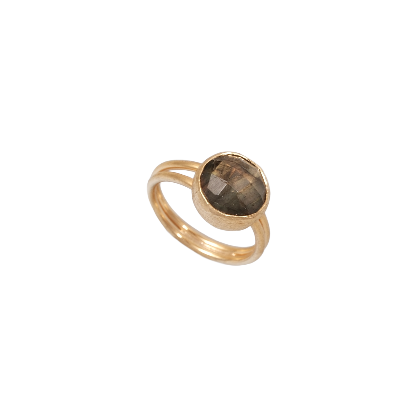 Doğal Taş Yuvarlak Yüzük - 10mm