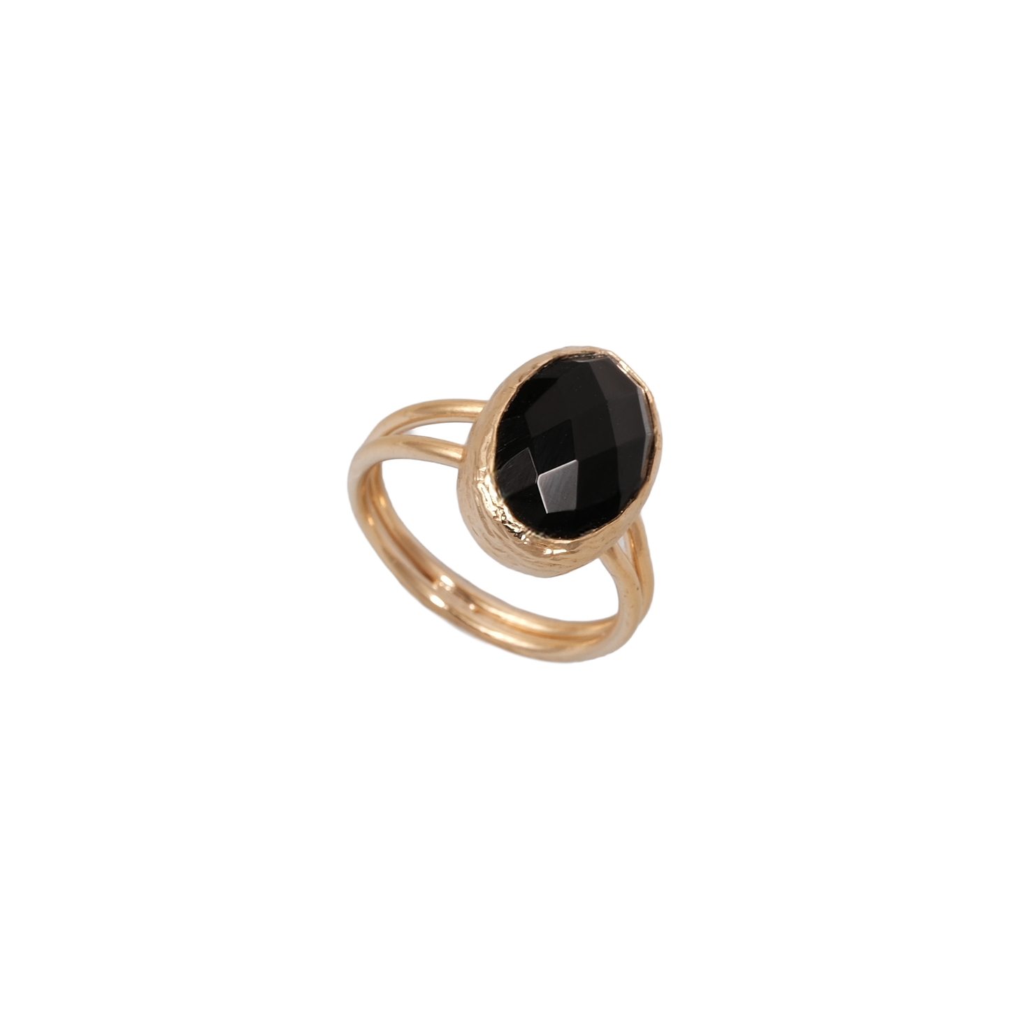 Doğal Taş Oval Wrap Yüzük - 10x14mm